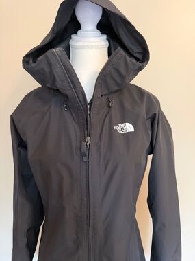 North Face Rain Jacket, Black